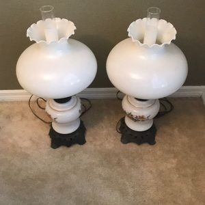 Antique Shutter lamps